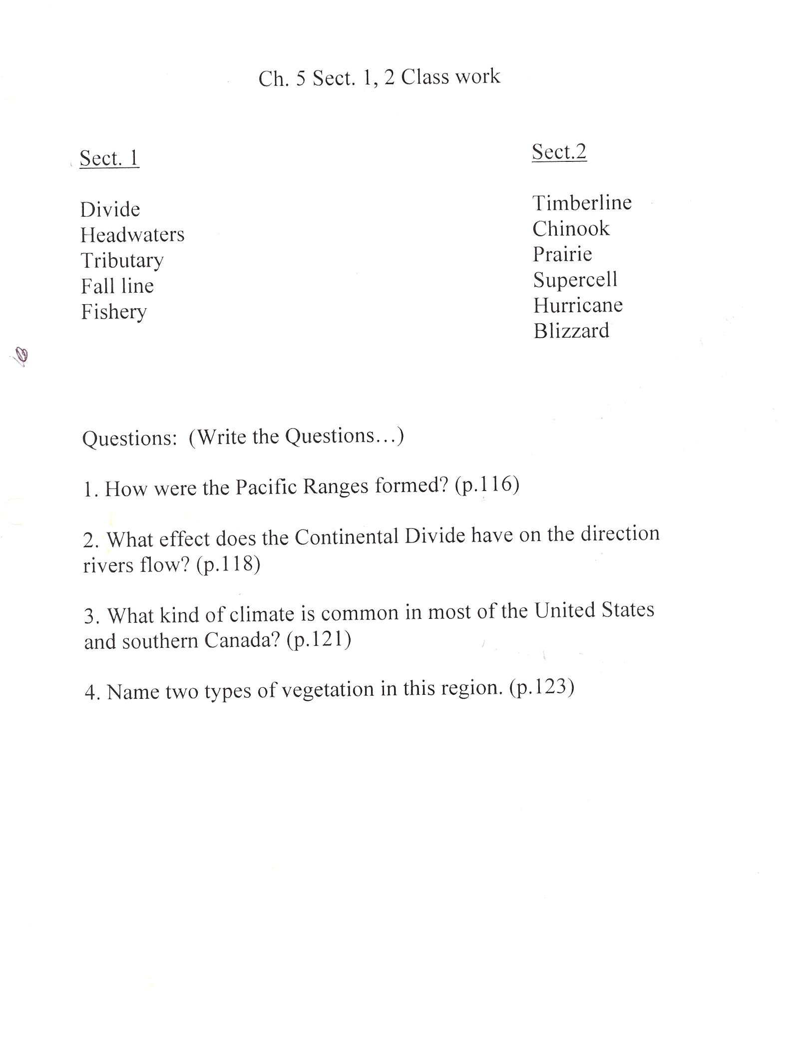 Government Chapter 5 Assessment Answers